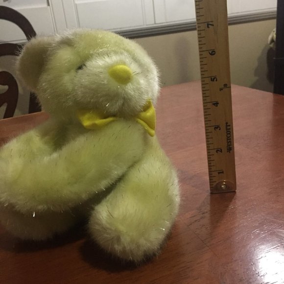 Yellow Stuffed Animal Bear - Picture 12 of 12